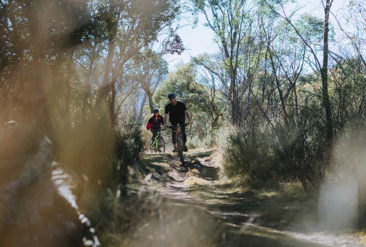 Bersepeda Gunung, Kosciuszko National Park, NSW © Destination NSW