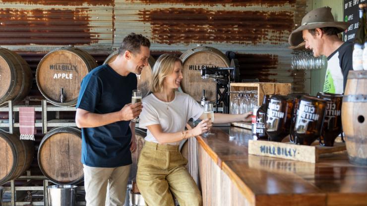 Hillbilly Cider, Bilpin, NSW © Destination NSW