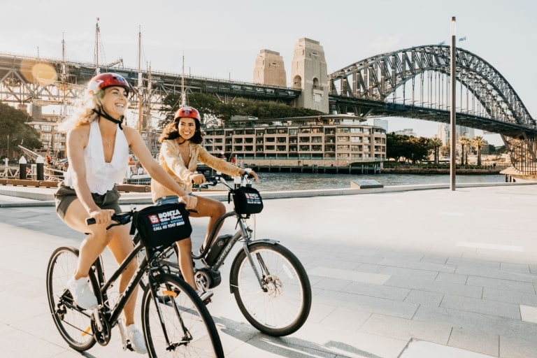 Bonza Bike Tours, The Rocks, NSW © Destination NSW