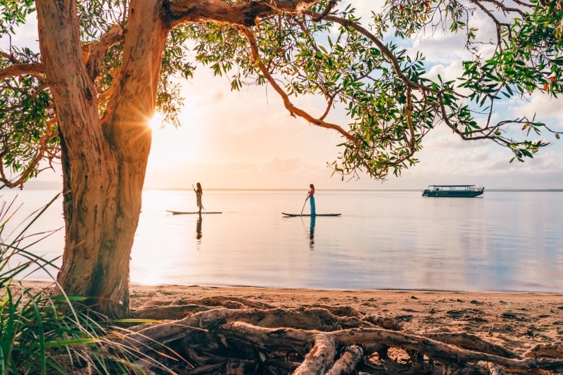 Boating, Fishing, Qld Marine Safety Chart - NOOSA RIVER and LAKES - Camtas