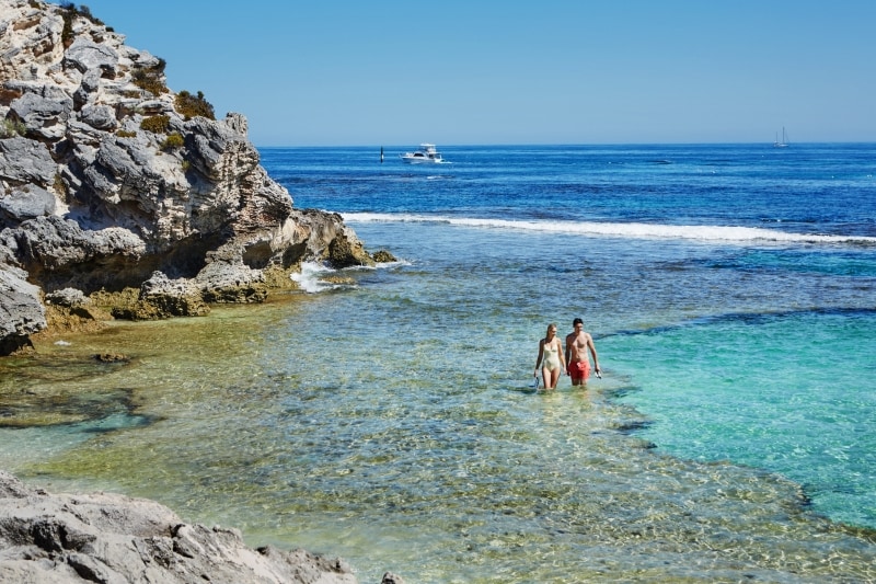 The Basin, Rottnest Island, Western Australia © Tourism Western Australia