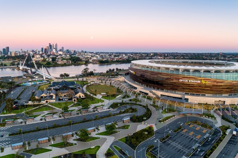 Optus Stadium, Perth, WA © Tourism Western Australia