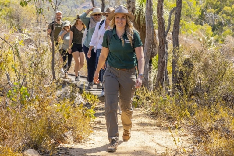 Guided hike, the Hike Collective, Perth, Western Australia © Tourism Australia