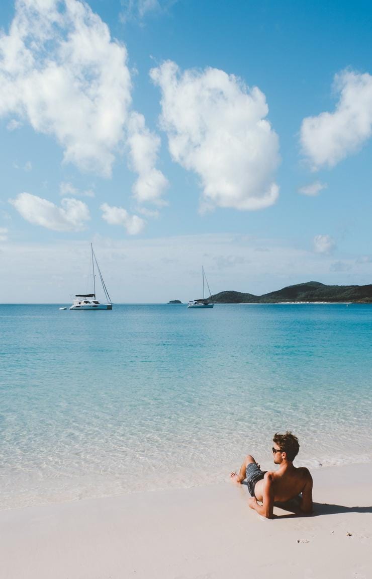 Whitehaven Beach, Whitsundays, QLD © Jason Hill, Tourism and Events Queensland