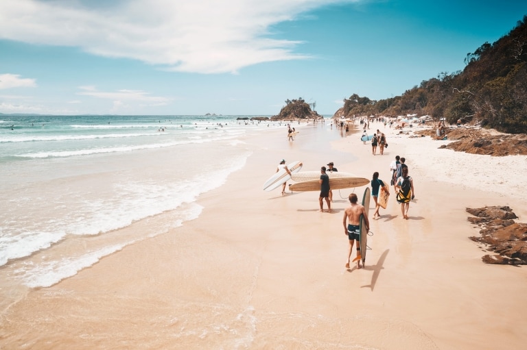 The Pass, Byron Bay, New South Wales © Tourism Australia