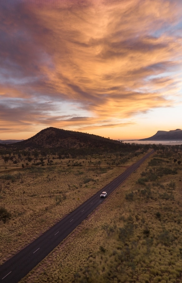 West MacDonnell Ranges, Territoire du Nord © Tourism NT/Sean Scott