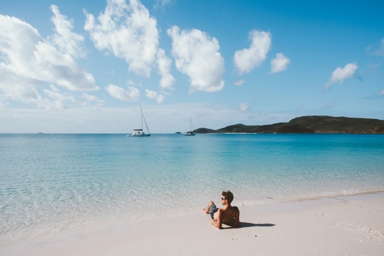 Whitehaven Beach, Whitsunday, Queensland © Jason Hill, Tourism and Events Queensland