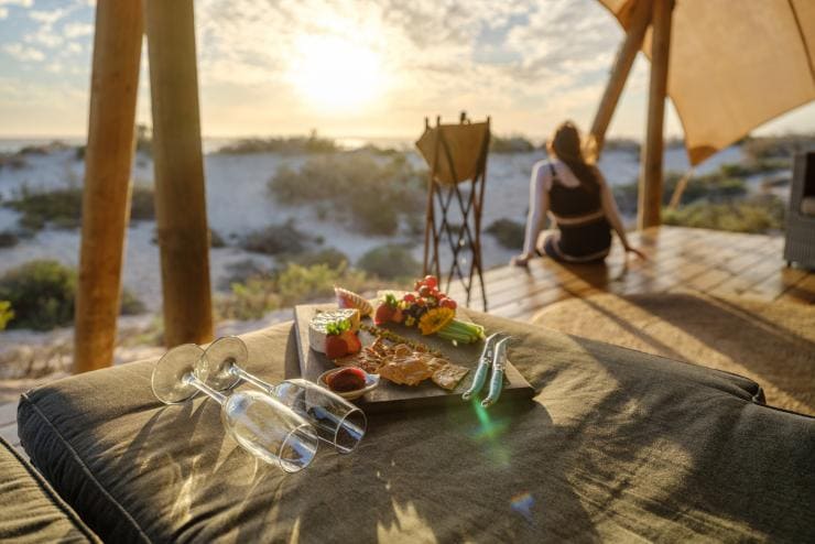 西オーストラリア州、ニンガルーリーフ、サル・サリス © Sal Salis Ningaloo Reef 西オーストラリア州、ニンガルーリーフ、サル・サリス © Sal Salis Ningaloo Reef