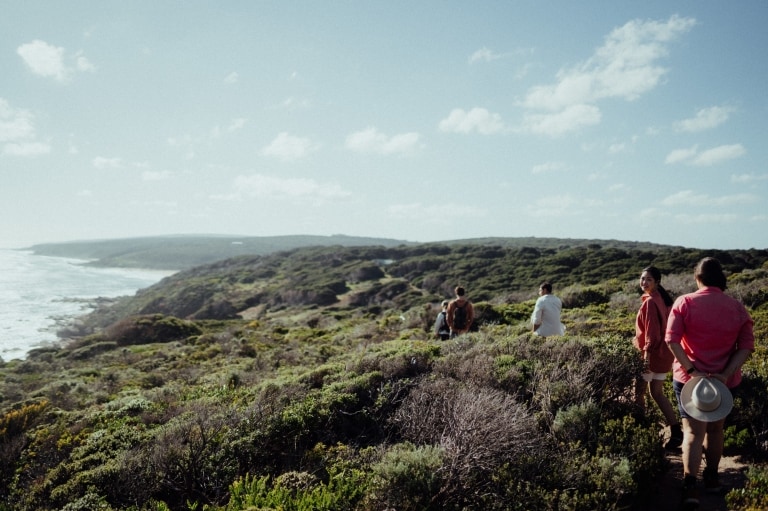 西澳州瑪格麗特河區（Margaret River Region）的角對角山道（Cape to Cape Track）©西澳州旅遊局