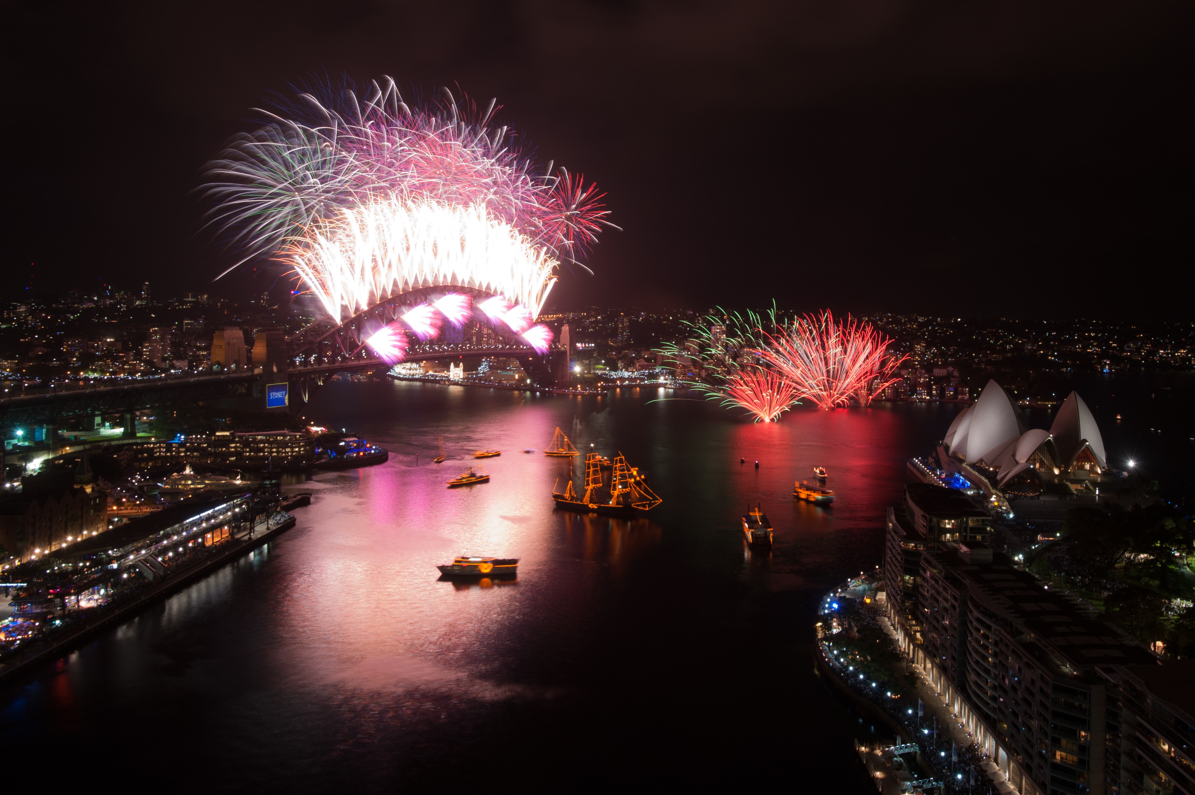 L'Australie accueille 2024 avec ses feux d'artifice spectaculaires