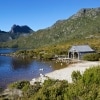 Boat Shed, Lake Dove und Cradle Mountain, Cradle Mountain-Lake St Clare National Park, Tasmanien © Adrian Cook