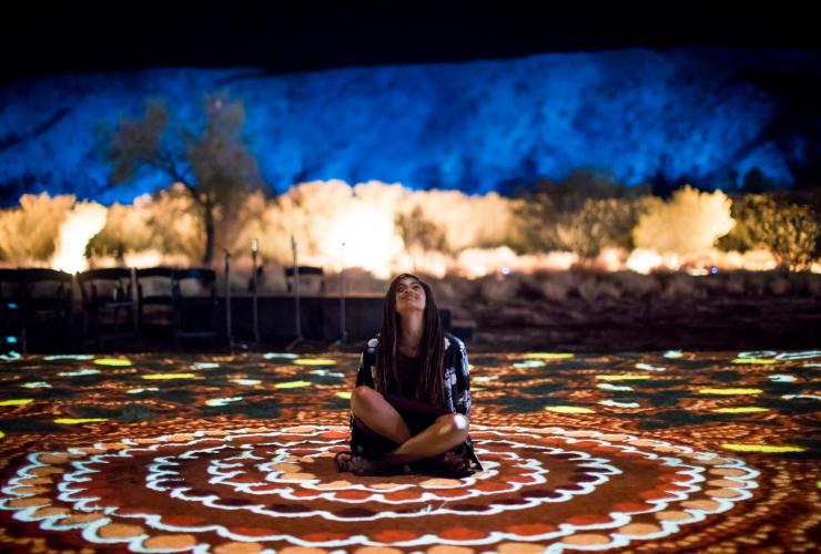 Parrtjima, Alice Springs, Northern Territory © James Horan/Tourism Northern Territory