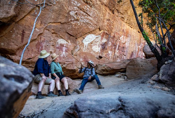 Jarramali Rock Art Tours, Cape York, Queensland © Tourism and Events Queensland